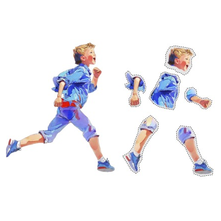 Generative Cutout Animation